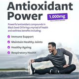 Oregano Oil 15000mg with Black Seed Oil | 60 Capsules | Lab Tested | Organic Wellness Hub