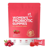 Women's Probiotic Gummies 3-Pack – 180 Count | 5 Billion CFUs | Cranberry, Vegan, No Sugar | 90-Day Supply