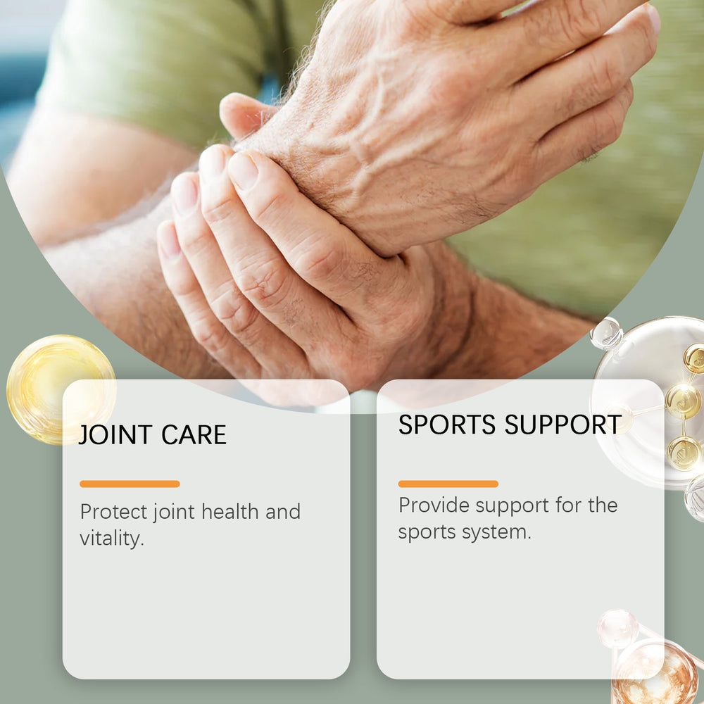 Flexi Vitaal Joint Support Capsules 60 Count -Cartilage, Connective Tissue & Joint Mobility Support | Organic Wellness Hub