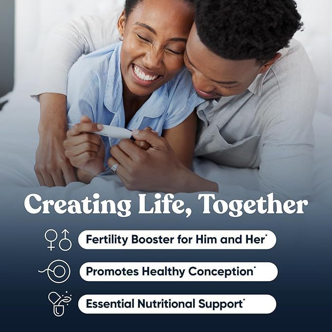 Eu Natural Conception Bundle- Fertility Aid for Him & Her | Couples Fertility Set | Organic Wellness Hub