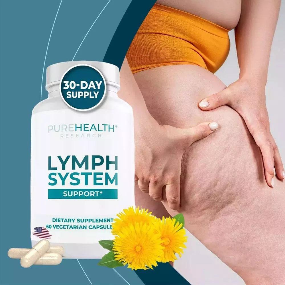 Lymph System Support Capsules | Natural Lymphatic Health & Detox Support | Organic Wellness Hub