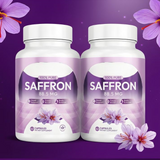 100% Pure Saffron 88.5mg Capsules 60 Count - Mood, Focus & Daily Wellness Support Supplement | Organic Wellness Hub