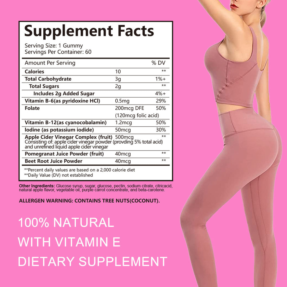 BBL Gummies for Women | Peach Hip Shape Support Gummies | Natural Vitamin E Supplement | Organic Wellness Hub