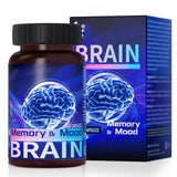 BRAIN Memory & Mood Capsules - Dihydromyricetin Nootropic Supplement - 60 Capsules | Organic Wellness Hub