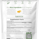 Micro Ingredients Oil of Oregano 6000mg with Black Seed Oil - 300 Softgels | Ultra High Carvacrol & Thymoquinone | GMO Free, Gluten Free | Lab Tested | Organic Wellness Hub