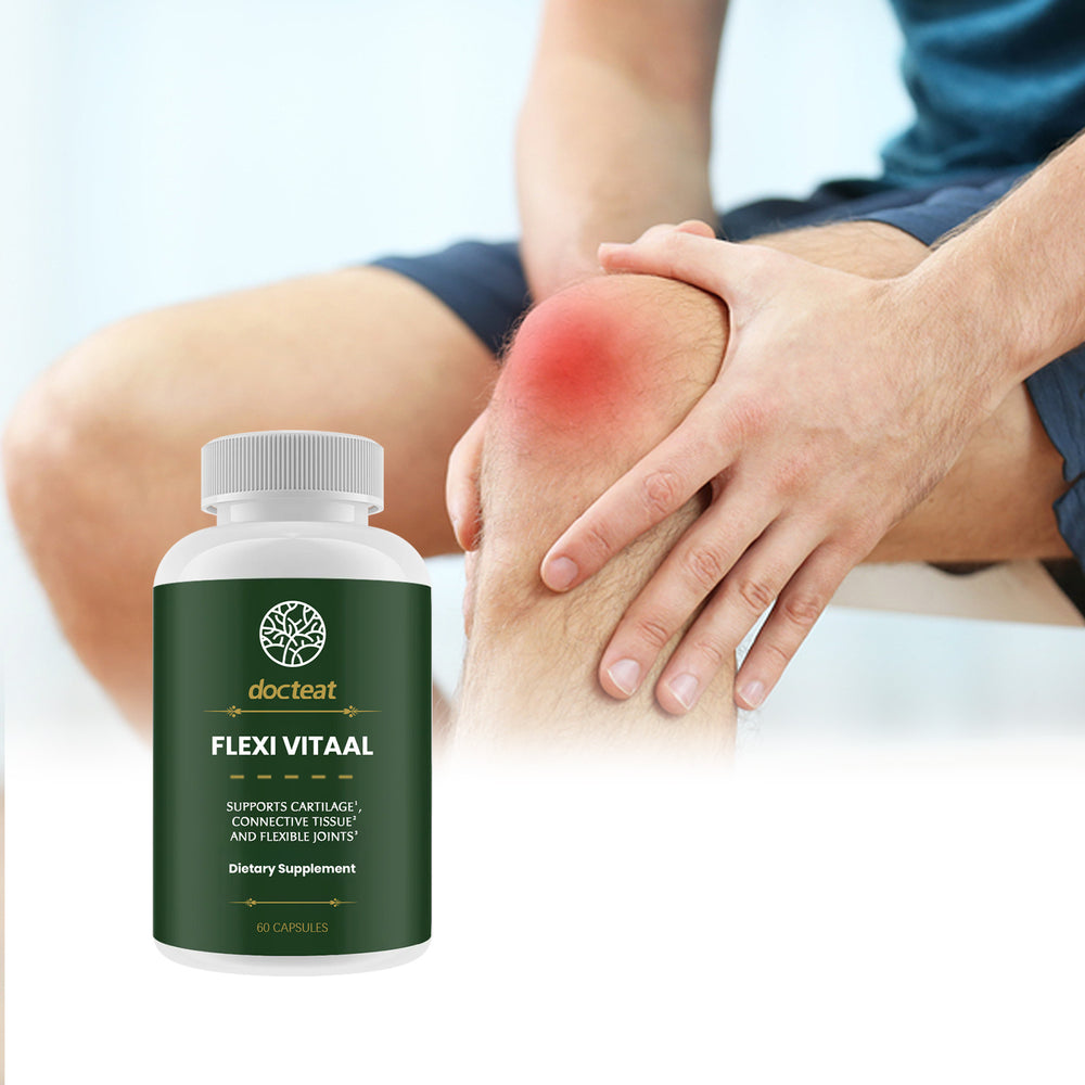 Flexi Vitaal Joint Support Capsules 60 Count -Cartilage, Connective Tissue & Joint Mobility Support | Organic Wellness Hub