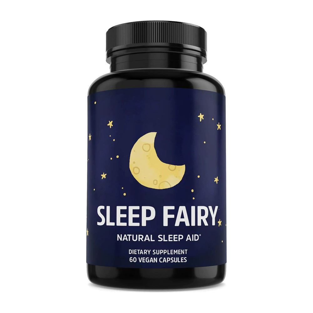 Sleep Fairy Natural Sleep Aid - 60 Vegan Capsules | Lab Tested & Quality Guaranteed | Organic Wellness Hub
