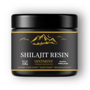 Himalayan Shilajit Resin Ointment 30g - Pure Shilajit Balm for Wellness & Recovery | Organic Wellness Hub