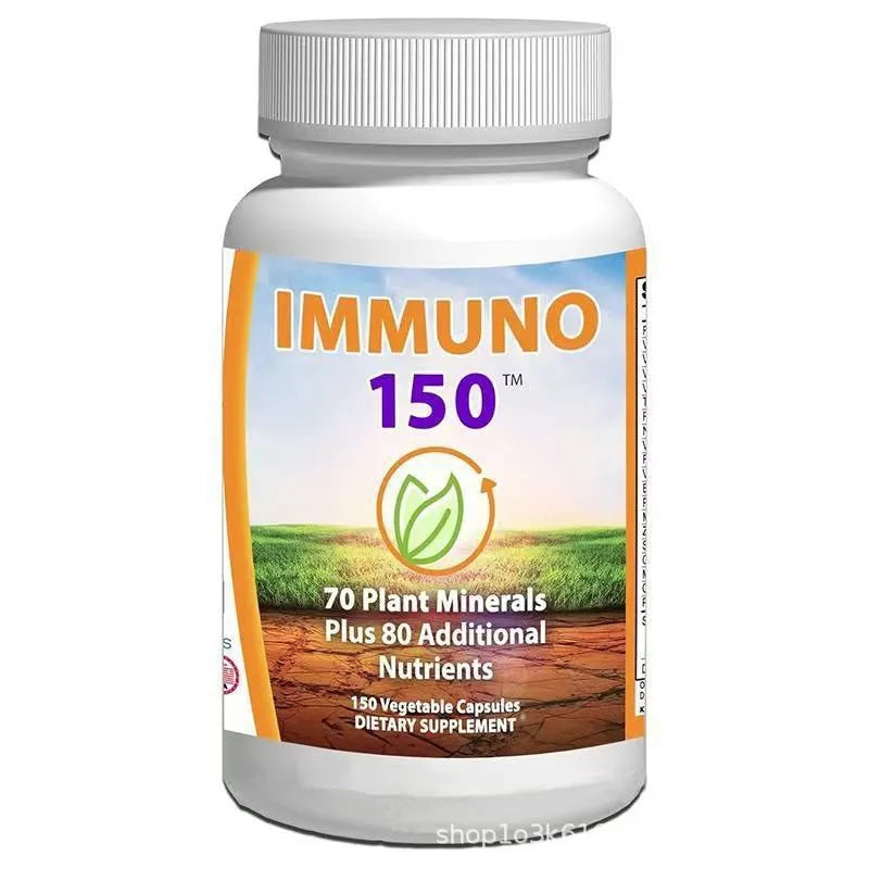 Immuno 150 3-Pack – 450 Veggie Caps, 150-Day Immune & Mineral Support Bundle | Organic Wellness Hub