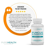 PureHealth Research Fungus Eliminator Toenail Care - 60 Vegetarian Capsules | Natural Nail & Foot Wellness Support | Organic Wellness Hub