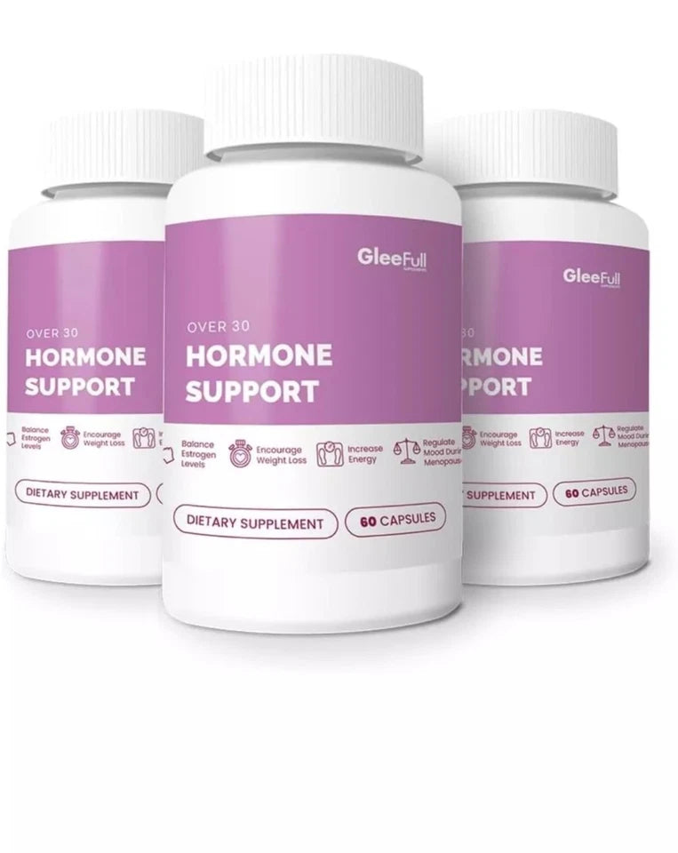 Hormone Support Supplement for Women Over 30 – Menopause & Estrogen Balance Support 60 Capsules | Organic Wellness Hub